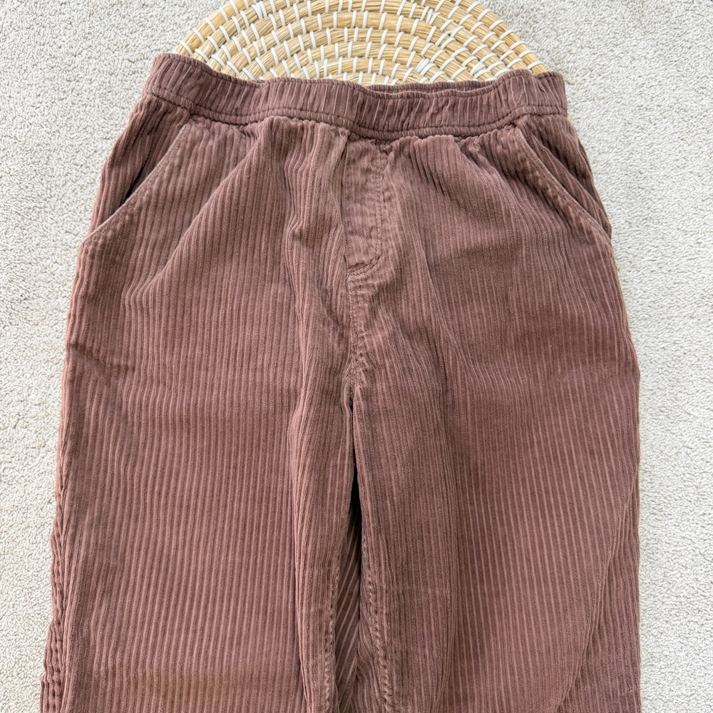 Toad&Co Chocolate Corduroy Straight Leg Pants - Picture 4 of 15